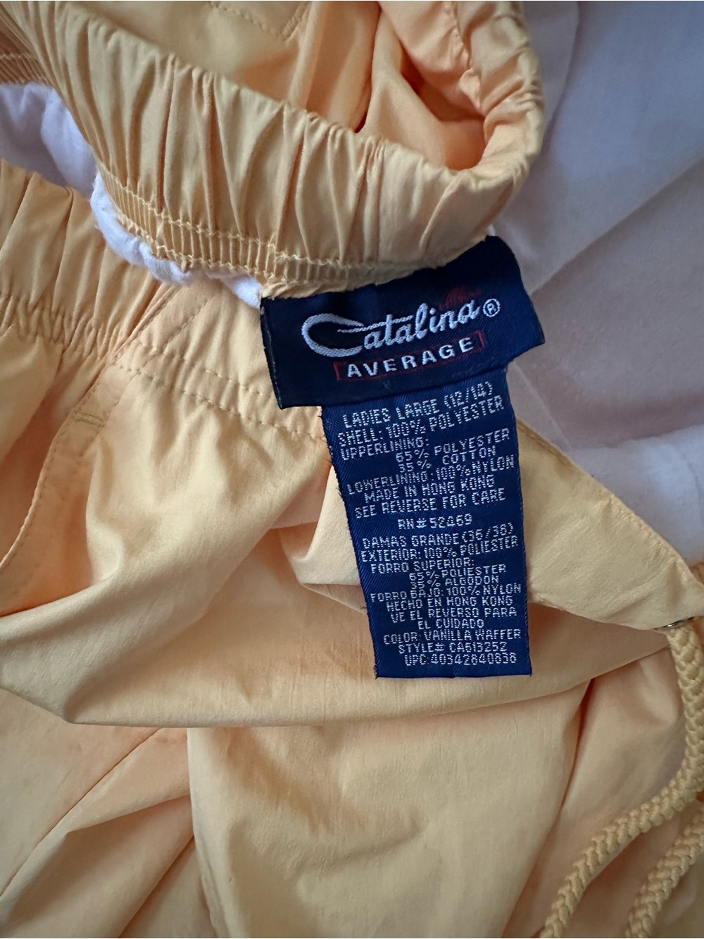 Vintage butter yellow Catalina joggers - Picture 5 of 5